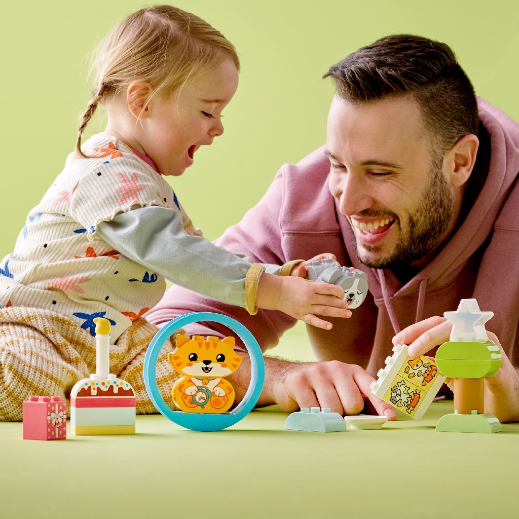 LEGO DUPLO PRIMUL MEU CATELUS SI PRIMUL MEU PISOI CU SUNETE 10977 [4]