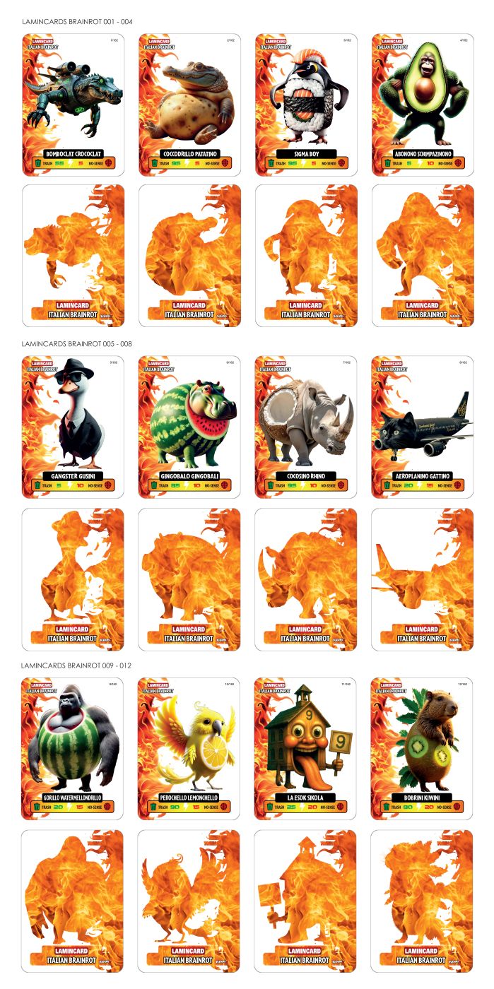 LAMINCARD ITALIAN BRAINROT [10]