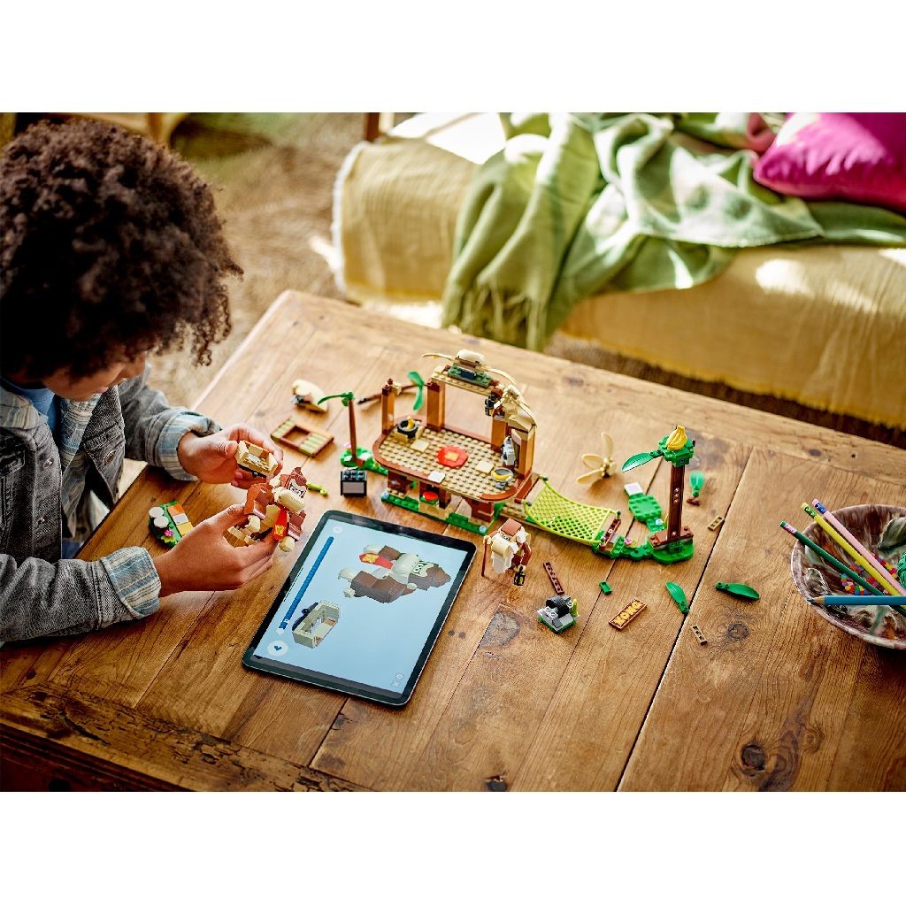 LEGO SUPER MARIO SET DE EXTINDERE CASA DIN COPAC A LUI DONKEY KONG 71424 [4]