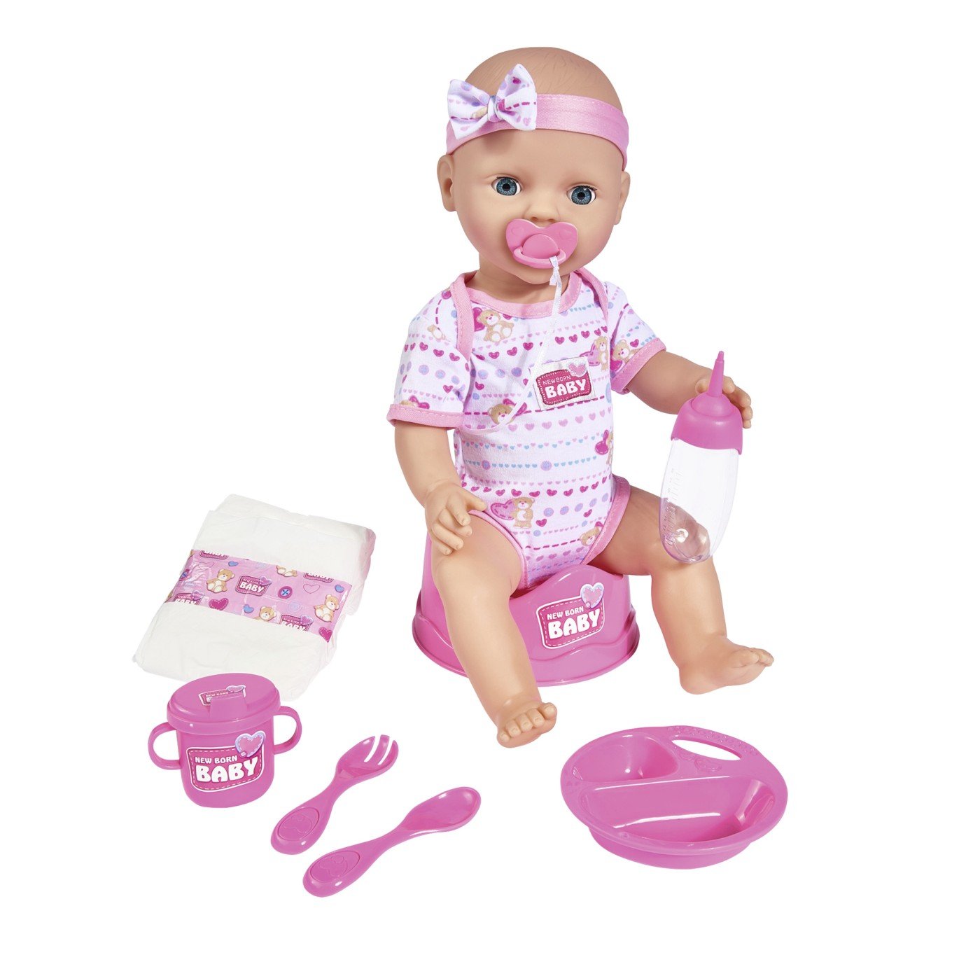 NEW BORN BABY SET BEBELUS ROZ [5]