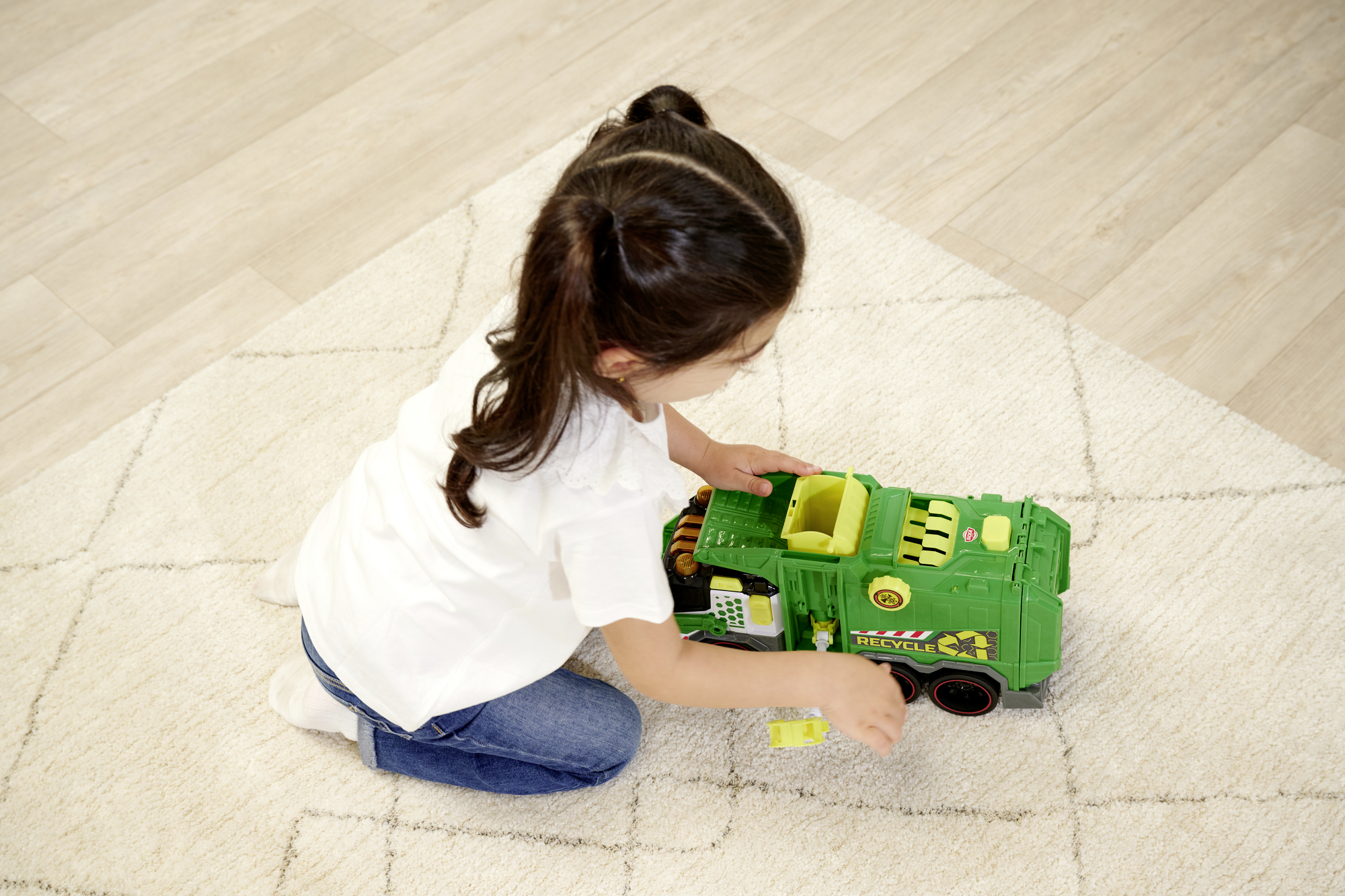 DICKIE TOYS CAMION DE RECICLARE CU LUMINI SI SUNETE 39CM [5]