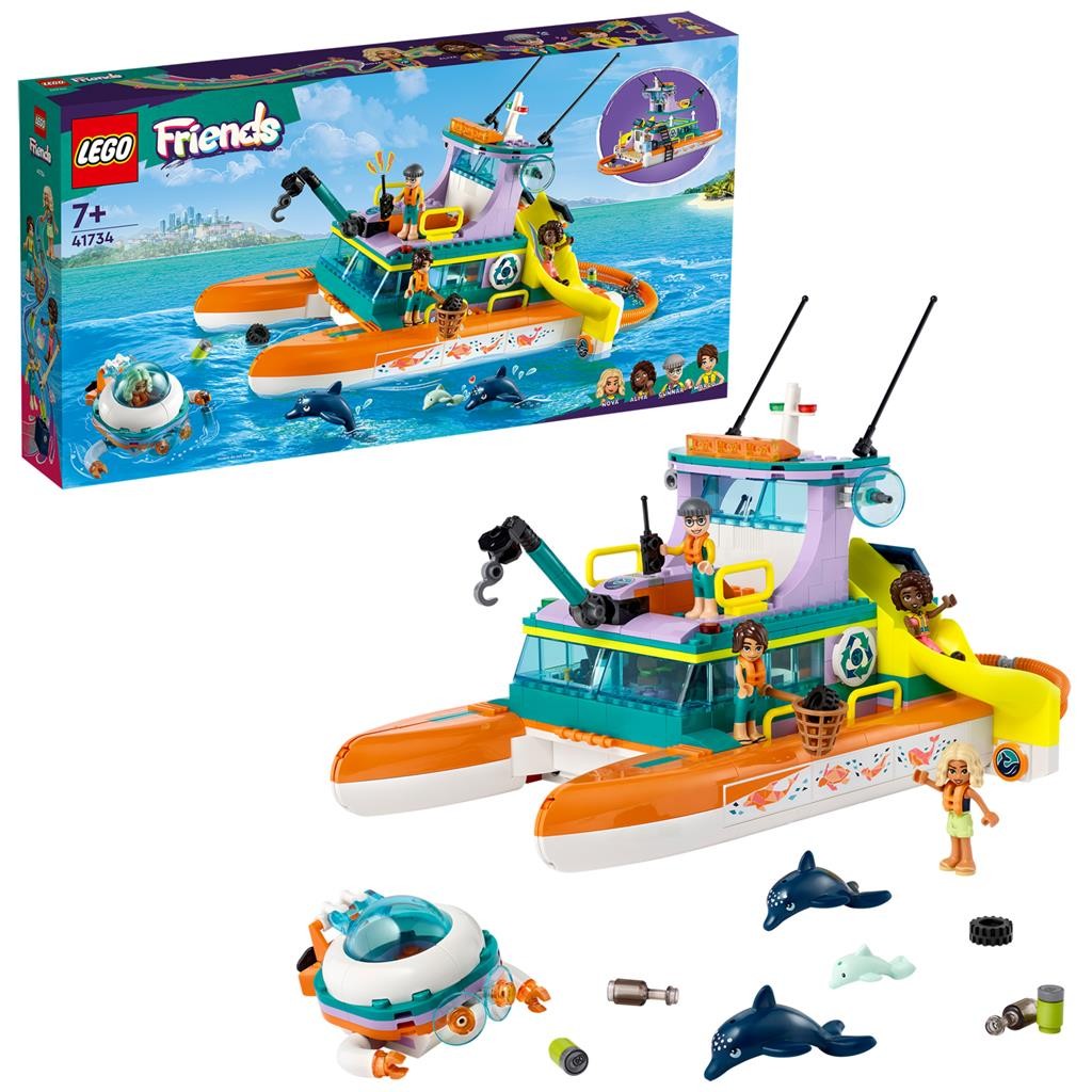 LEGO FRIENDS BARCA DE SALVARE PE MARE 41734 [5]