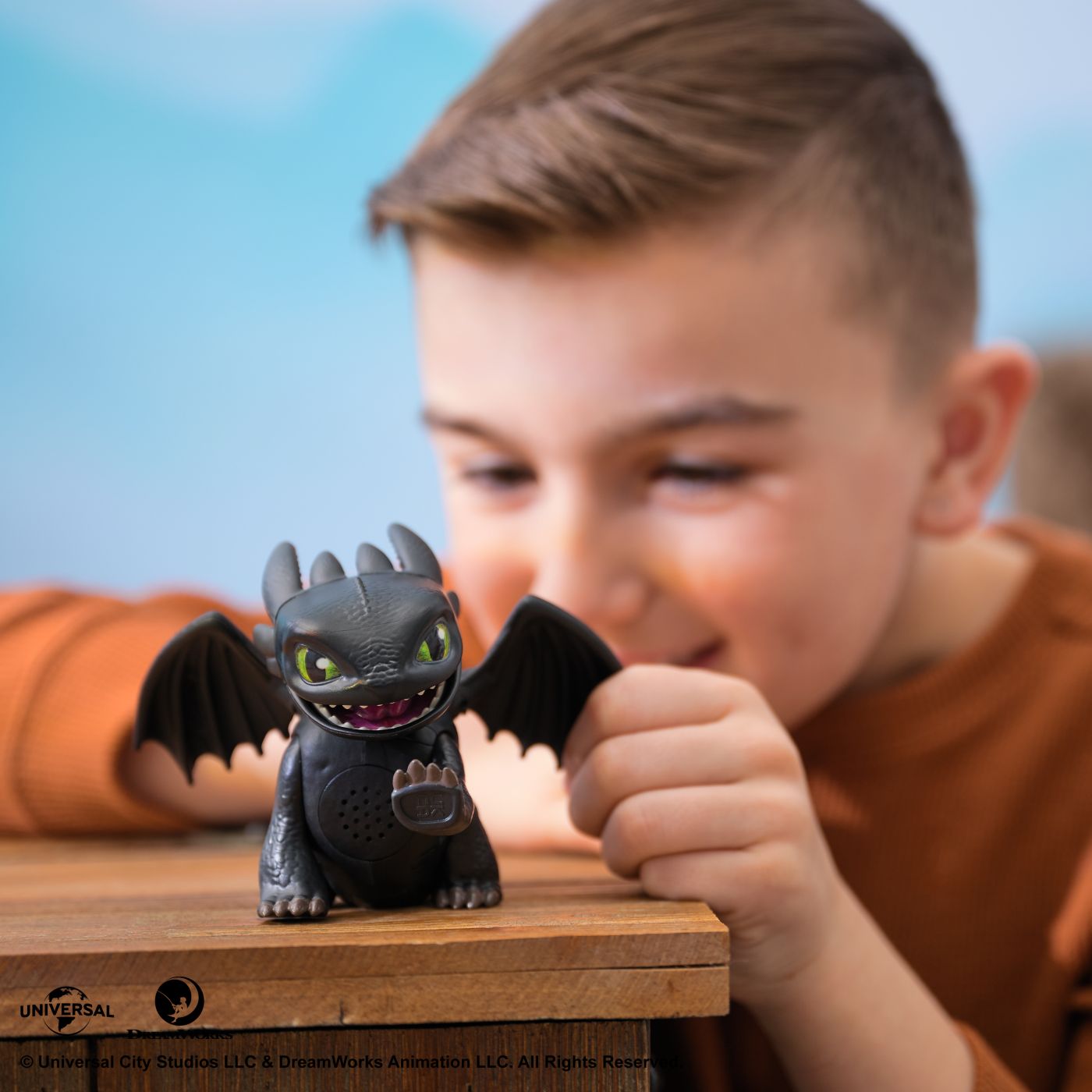 CUM SA ITI DRESEZI DRAGONUL FIGURINA DRAGON TOOTHLESS CU SUNETE [6]