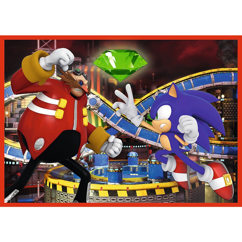 PUZZLE TREFL 4IN1 SONIC AVENTURILE LUI SONIC [5]