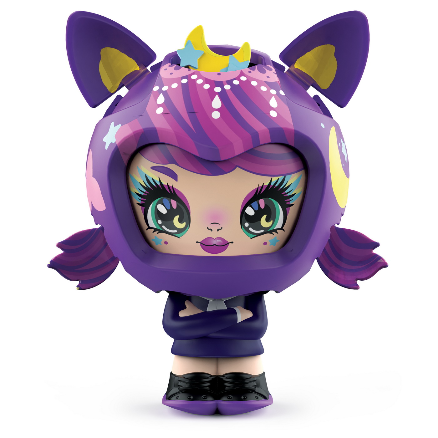 ZOOBLES Z-GIRLZ FIGURINA DE TRANSFORMARE FETITA PISICUTA [5]