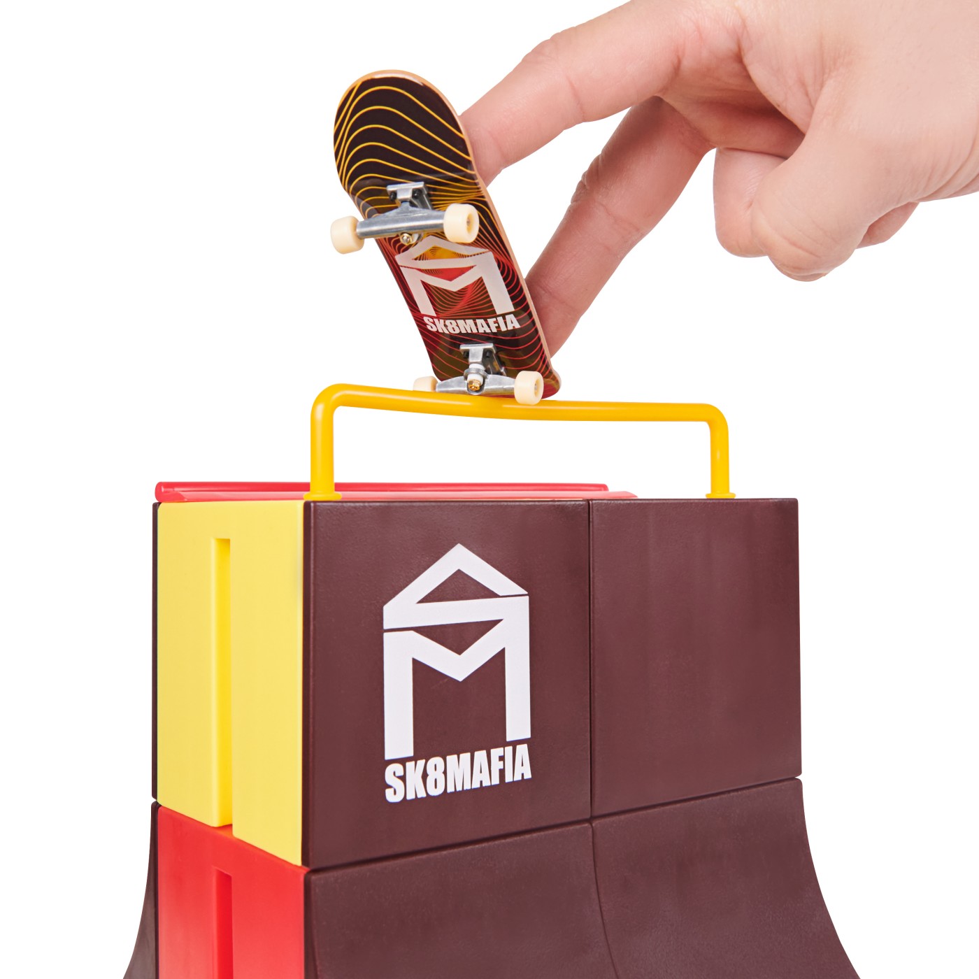 TECH DECK PACHET XCONNECT FINGERBOARD SK8MAFIA VERT WALL [5]