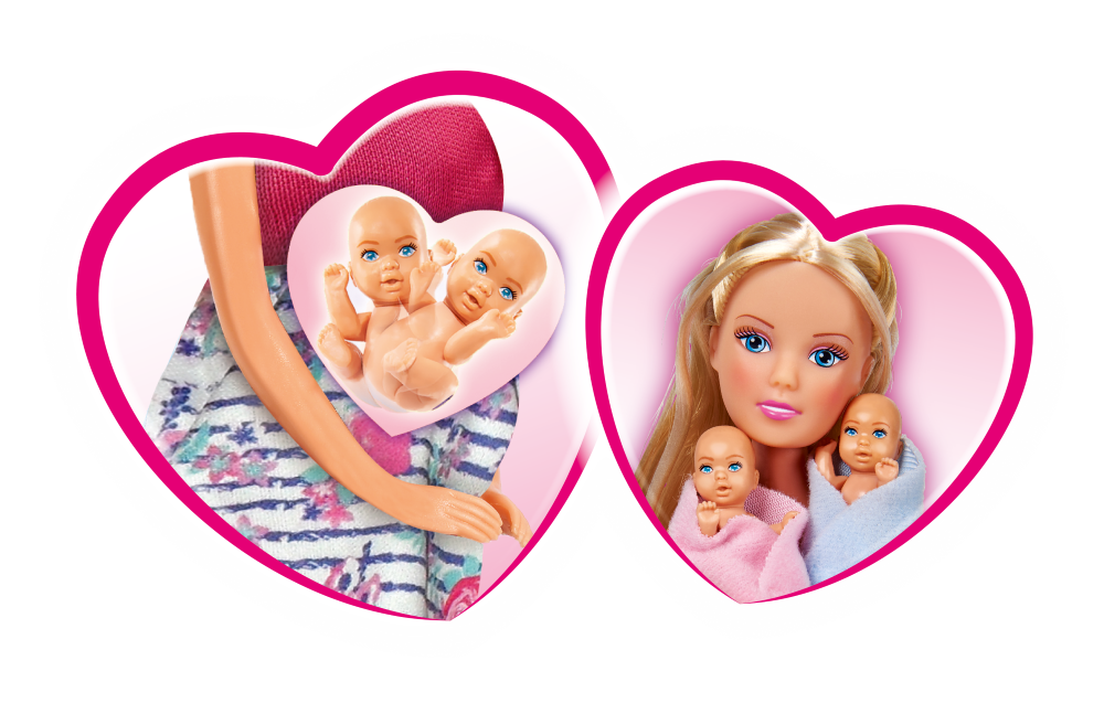 PAPUSA STEFFI CU GEMENI SI ACCESORII [6]