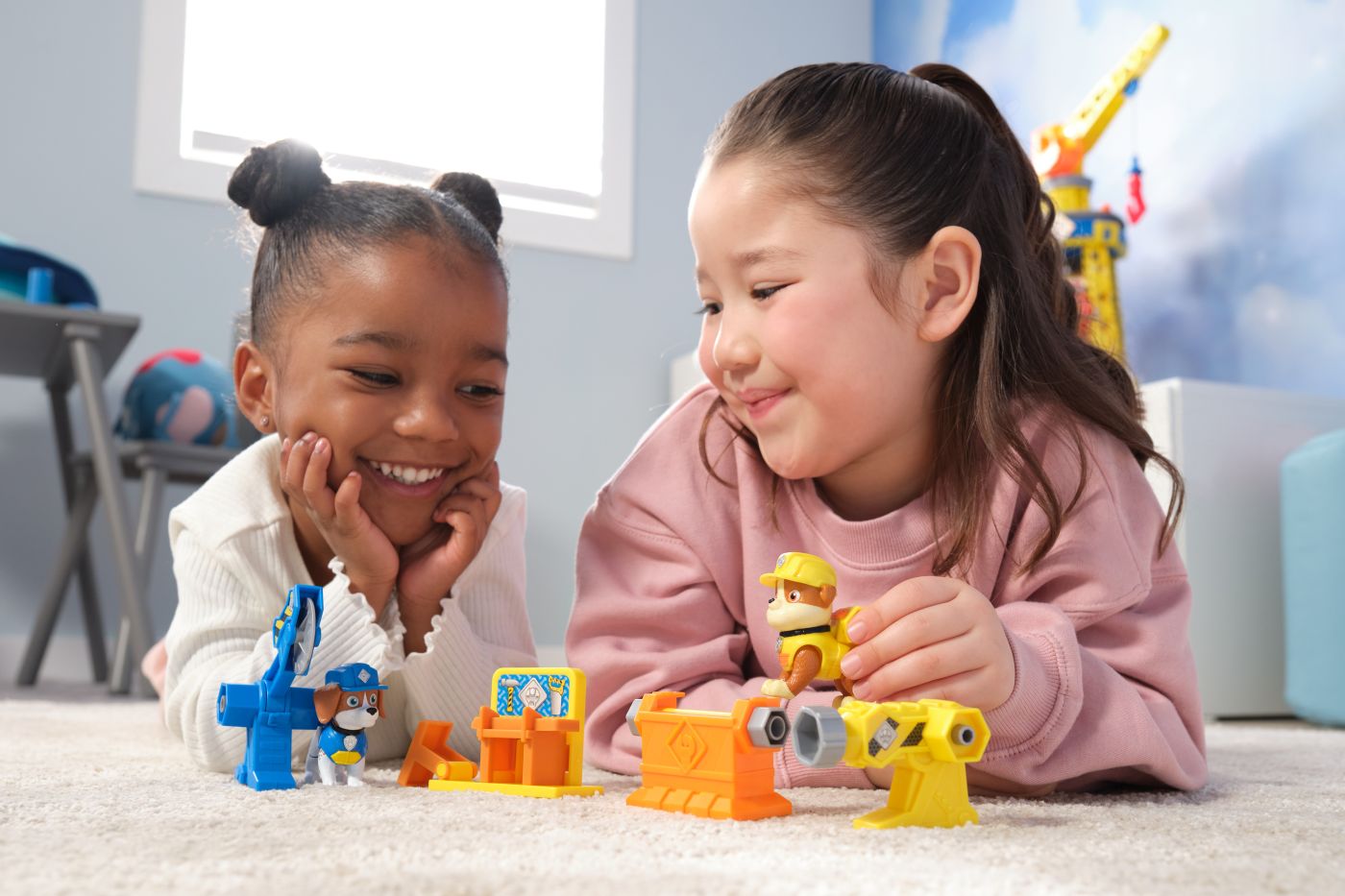 PATRULA CATELUSILOR RUBBLE SI ECHIPA CU UNELTE DE PUTERE IN MISIUNE [7]