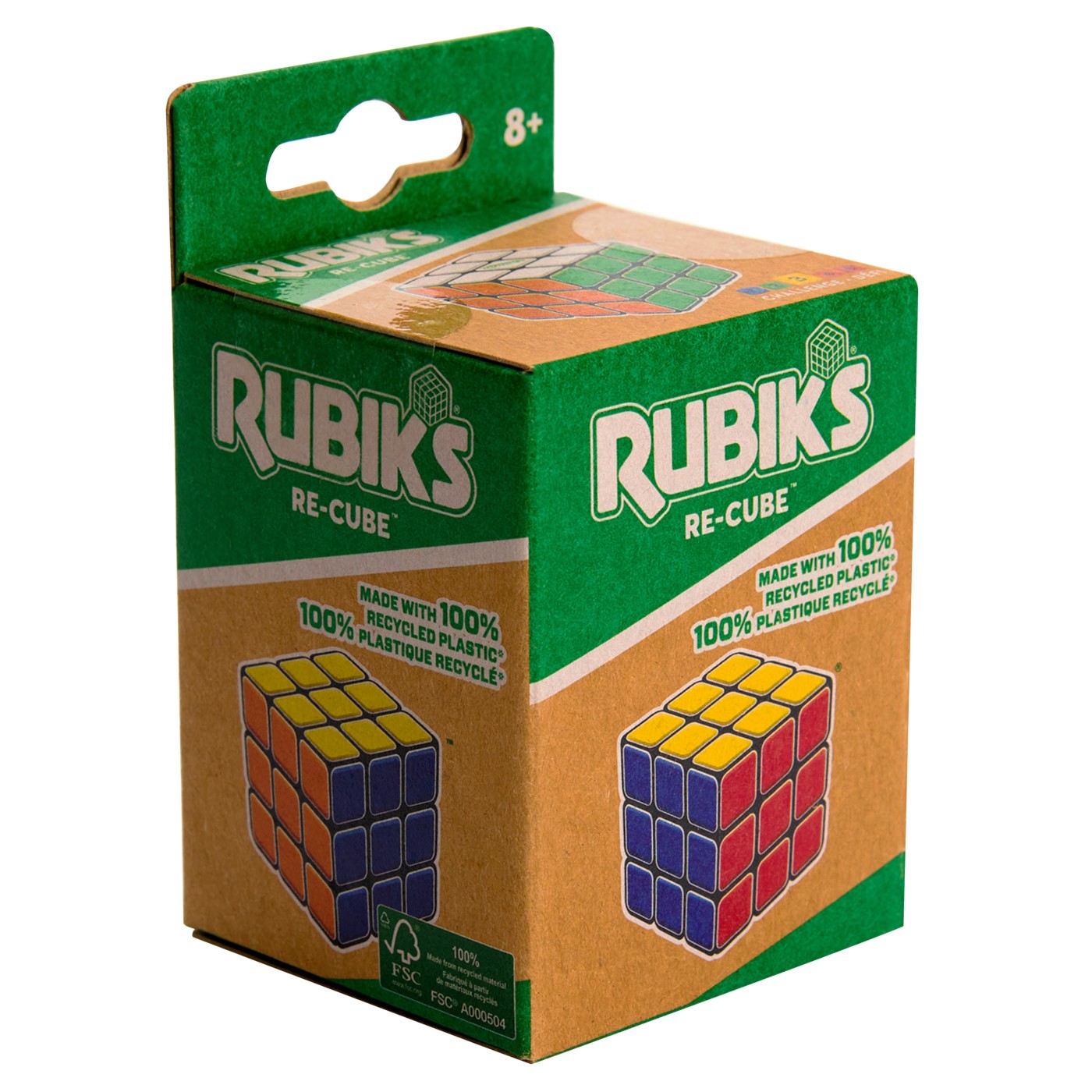 RUBIK CUB RUBIK 3X3 DIN PLASTIC RECICLAT [6]
