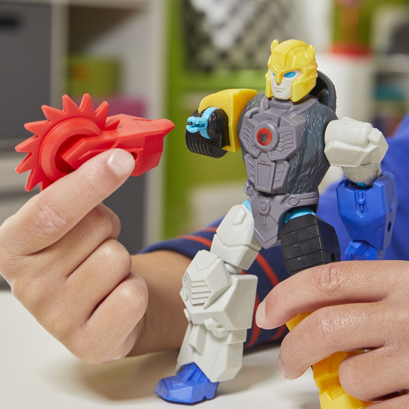 TRANSFORMERS MIX MASHERS FIGURINA BUMBLEBEE 12CM SI ACCESORII [6]