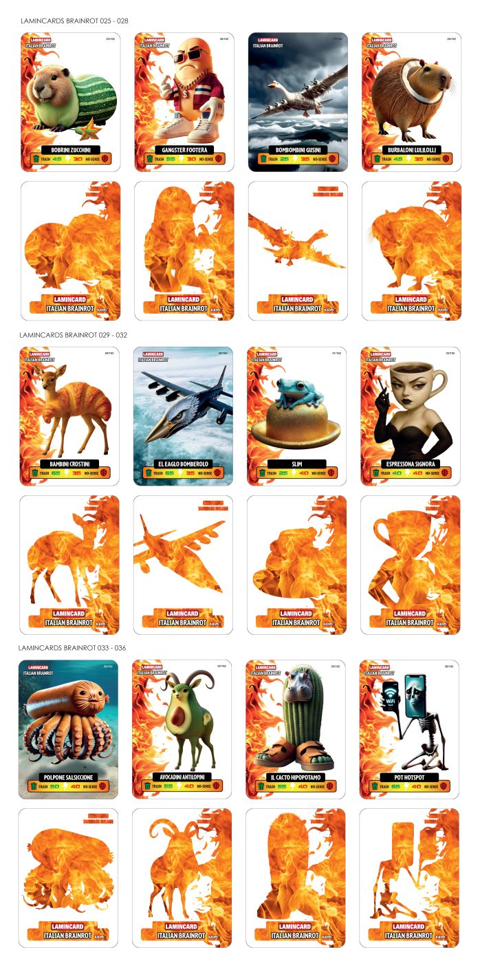 LAMINCARD ITALIAN BRAINROT [12]