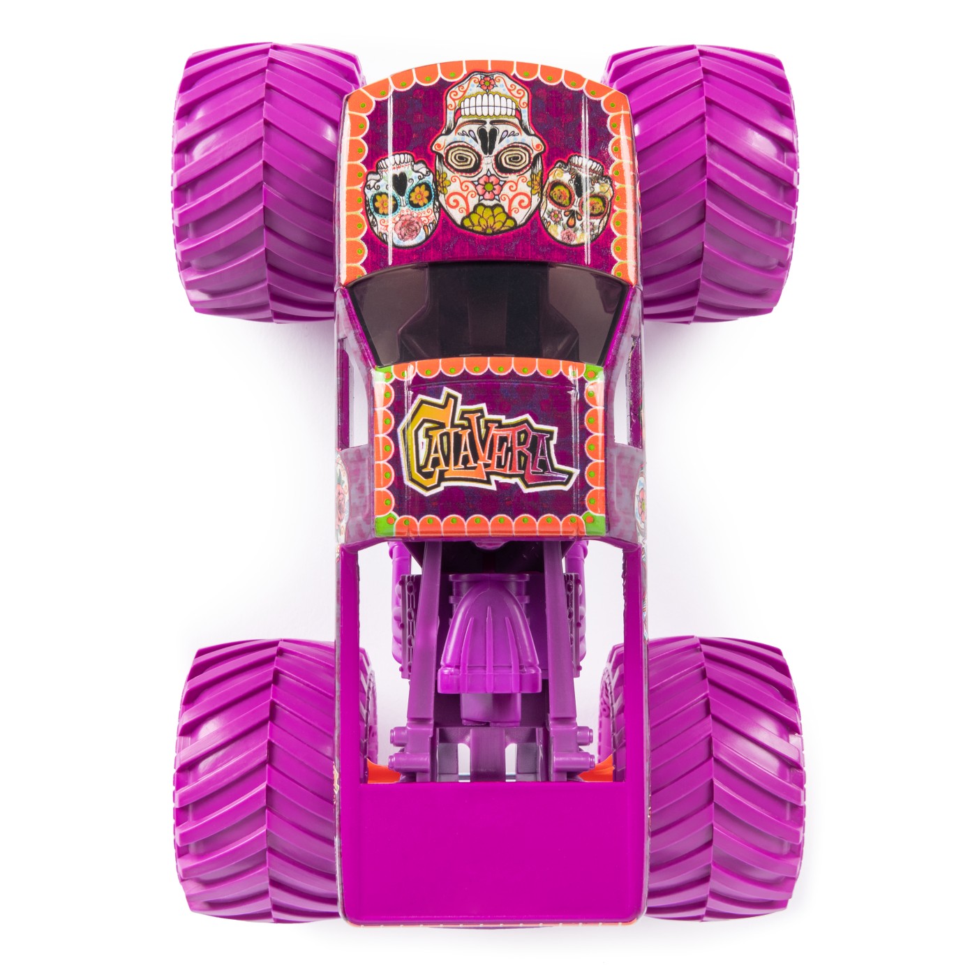 MONSTER JAM MASINUTA METALICA CALAVERA SCARA 1:24 [7]