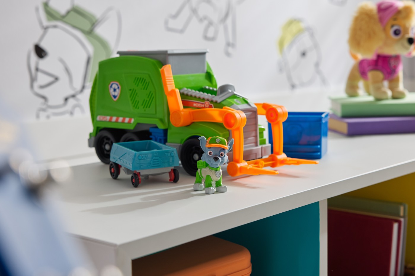 PATRULA CATELUSILOR ROCKY SI CAMIONUL DE RECICLARE CRUSH N ROLL [7]