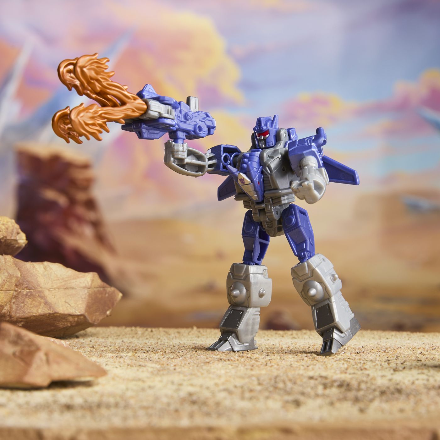 TRANSFORMERS CYBERWORLD ROBOT GALVATRON BLINDAT TRANSFORMABIL [9]