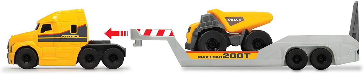 TRAILER VOLVO MACK CU BASCULANTA SI TRACTOR [8]