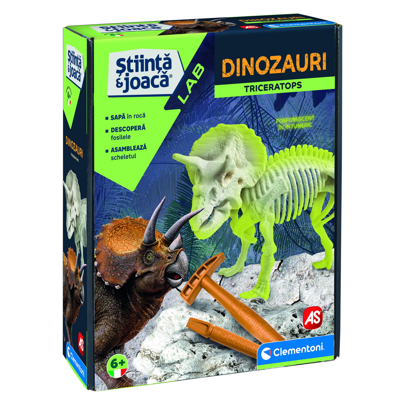 DESCOPERA DINOZAURUL TRICERATOPS [8]