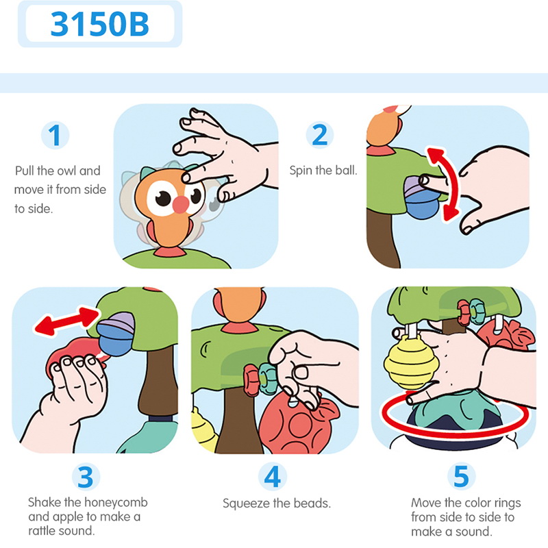 JUCARIE BEBE CU VENTUZA - BUFNITA [8]