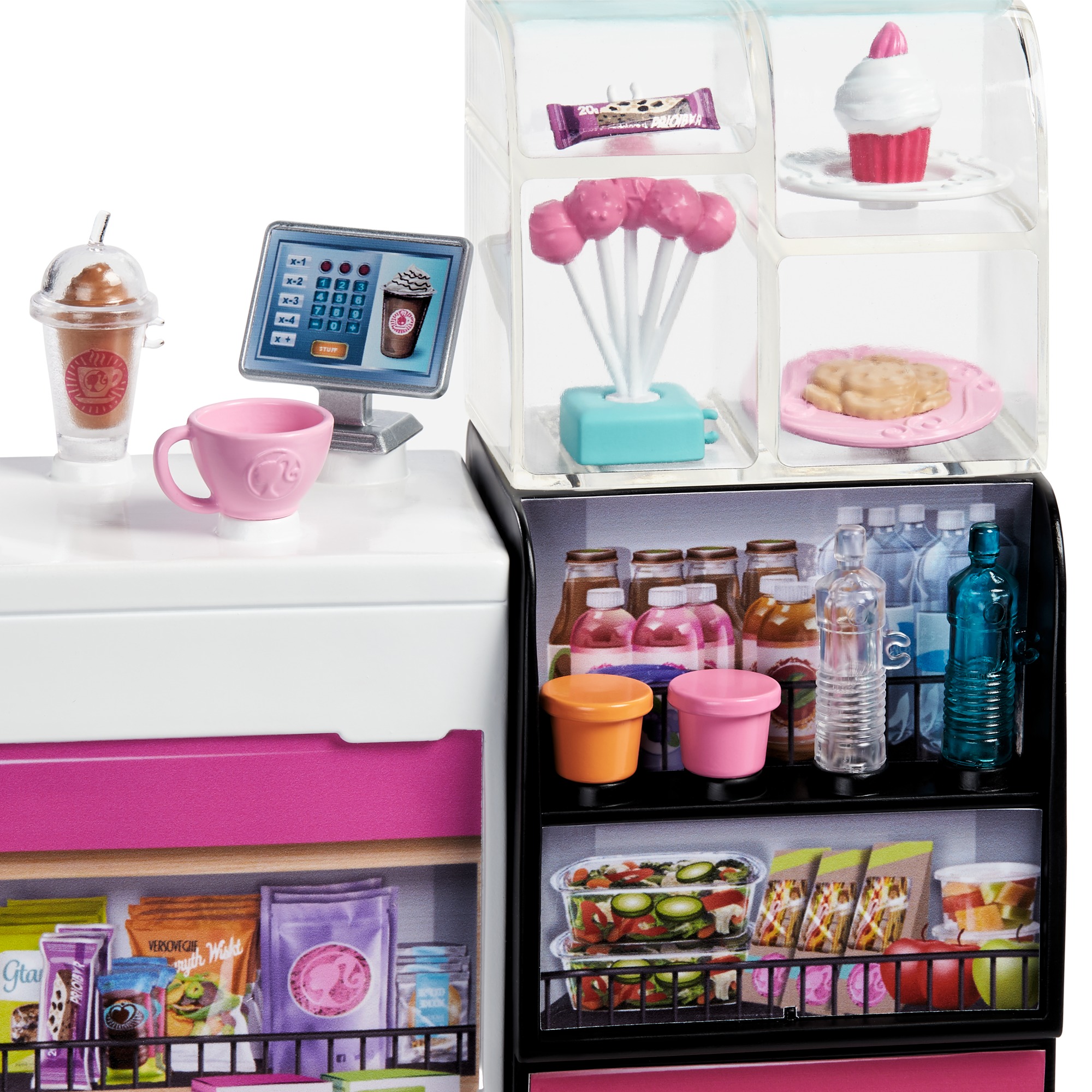 BARBIE  SET CAFENEA CU 20 DE ACCESORII [8]