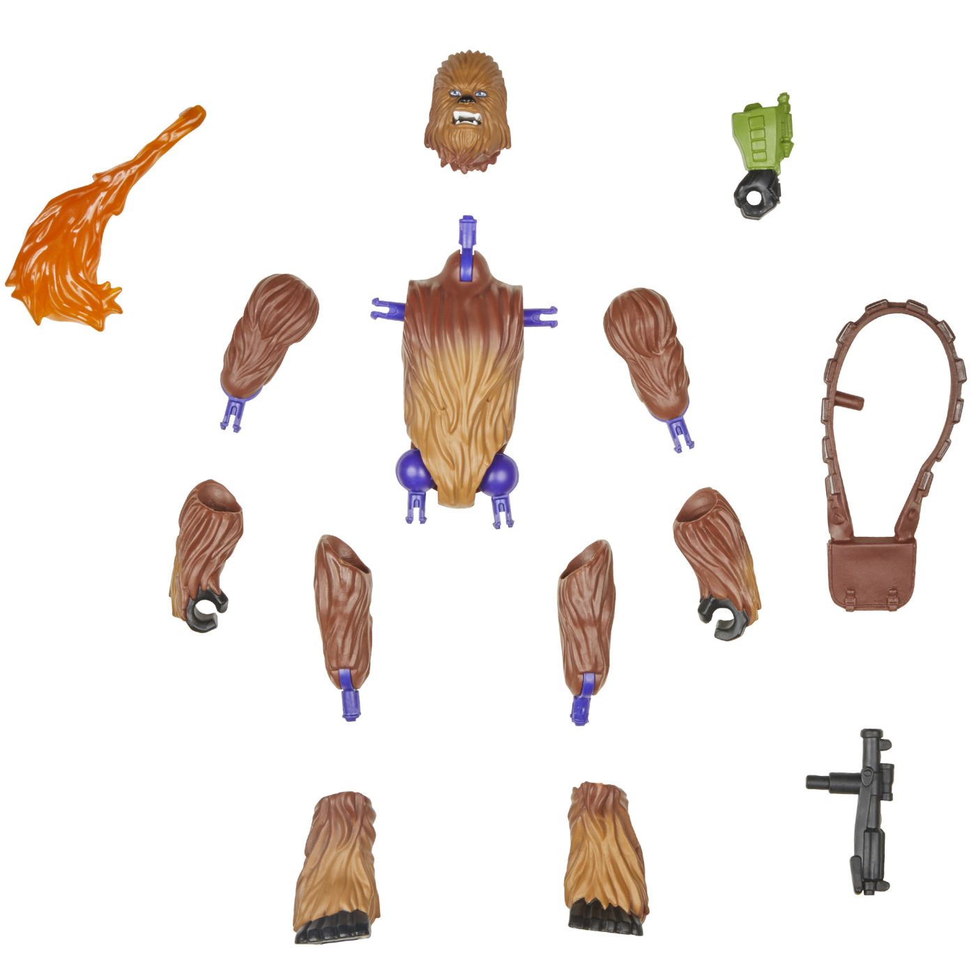 STAR WARS MIX MASHERS SET FIGURINA CHEWBACCA 12CM SI ACCESORII [8]
