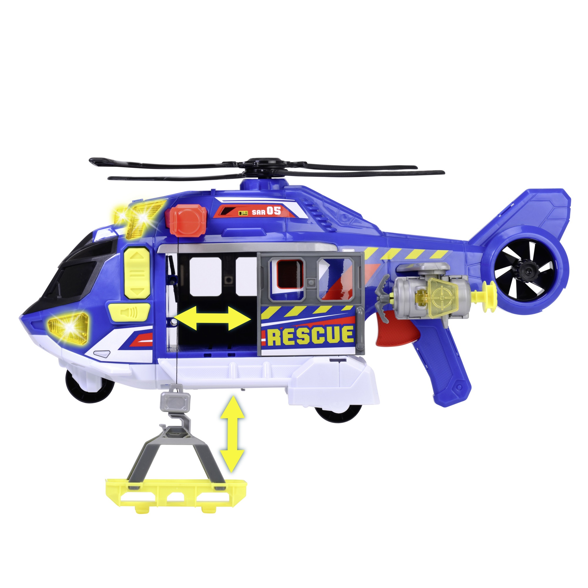 DICKIE TOYS ELICOPTER CU LUMINI SI SUNETE 39CM [7]