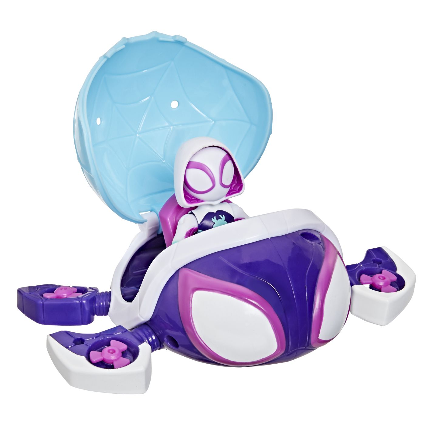 SPIDEY SI PRIETENII LUI UIMITORI MARVEL SET FIGURINA 7.6CM SI SUBMARINUL TESTOASA FANTOMA [8]