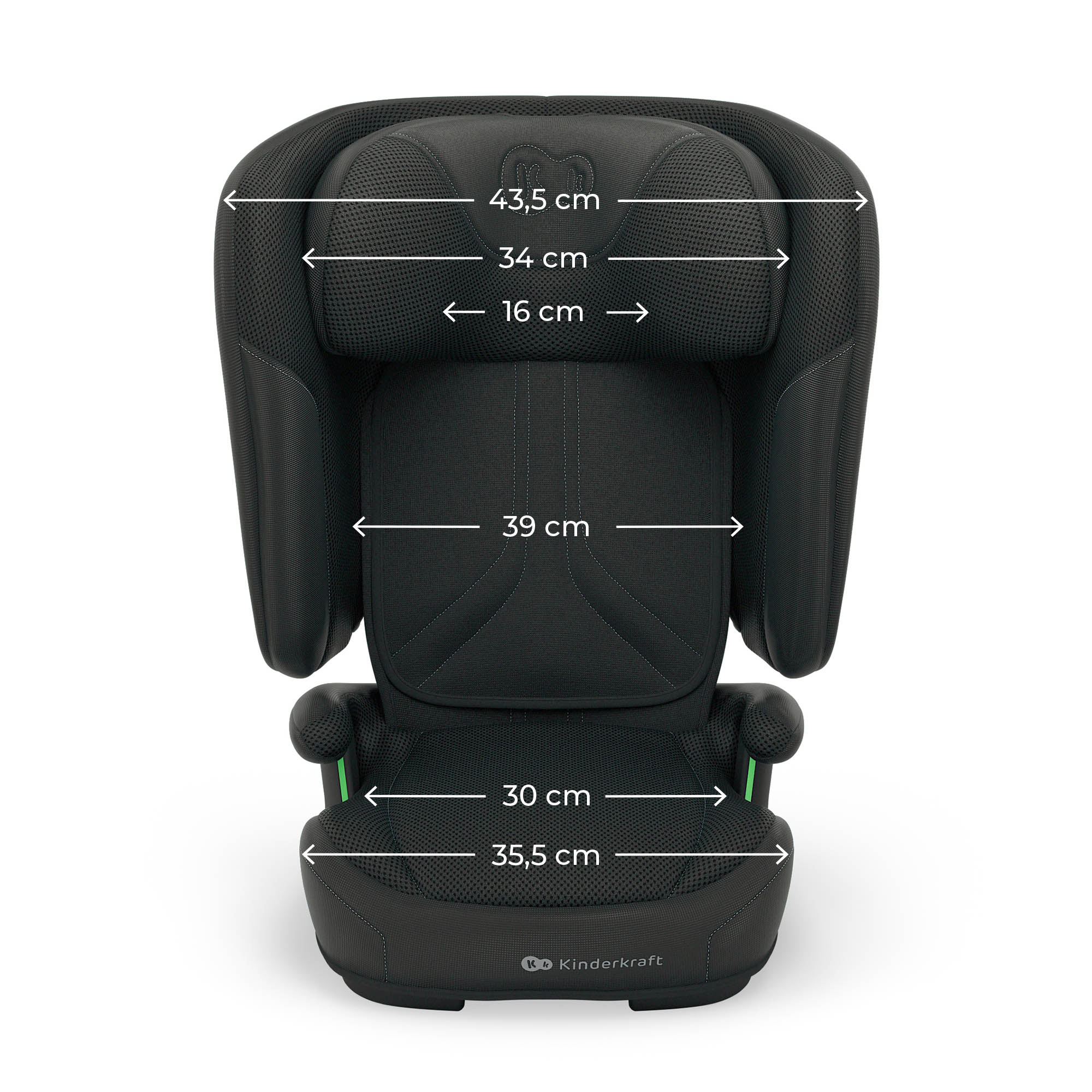 SCAUN AUTO KINDERKRAFT UNITY2 100-150 CM, BLACK [10]