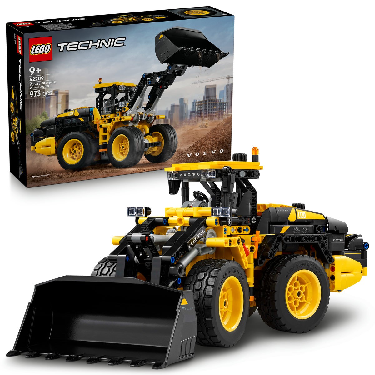 LEGO TECHNIC INCARCATOR FRONTAL VOLVO L120 ELECTRIC 42209 [9]