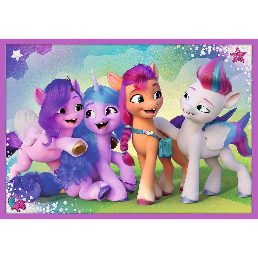 PUZZLE TREFL 10IN1 MY LITTLE PONY -  PONEII STRALUCITORI [9]