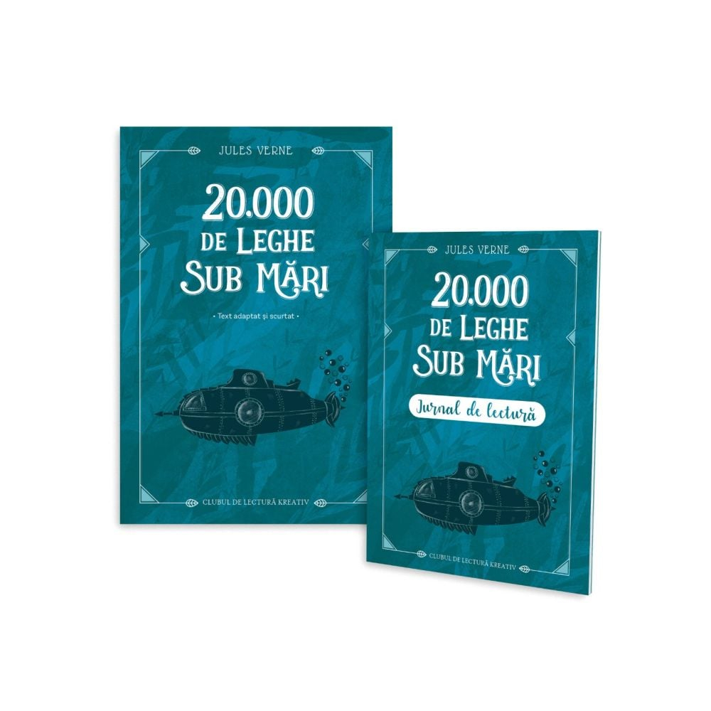 20.000 de leghe sub mari cu jurnal de lectura - Jules Verne [1]