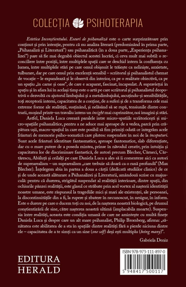 Estetica inconstientului - Daniela Luca [3]