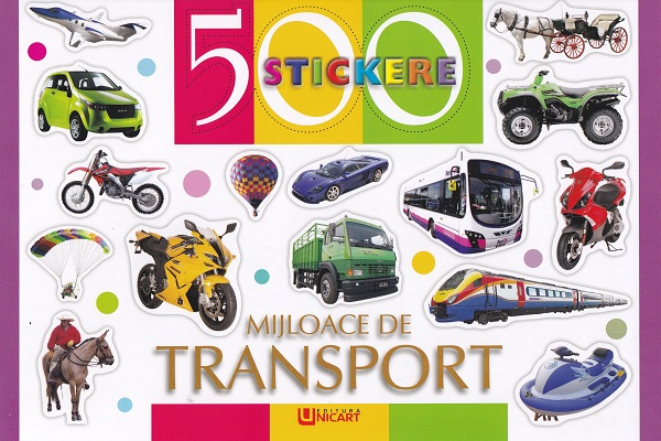 500 stickere. Mijloace de transport [1]