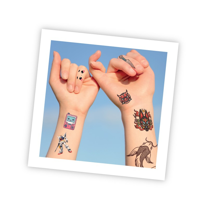 Set 75 de tatuaje temporare Manga [4]
