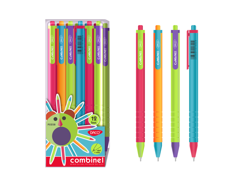 Pix cu gel DACO Combinel 1 mm diverse culori [2]