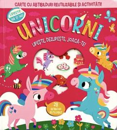 Unicorni. Carte cu abtibilduri reutilizabile si activitati [1]