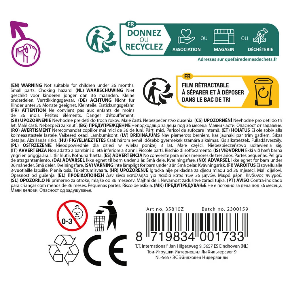 Acadea surpriză unicorn 10 cm Toi-Toys [4]