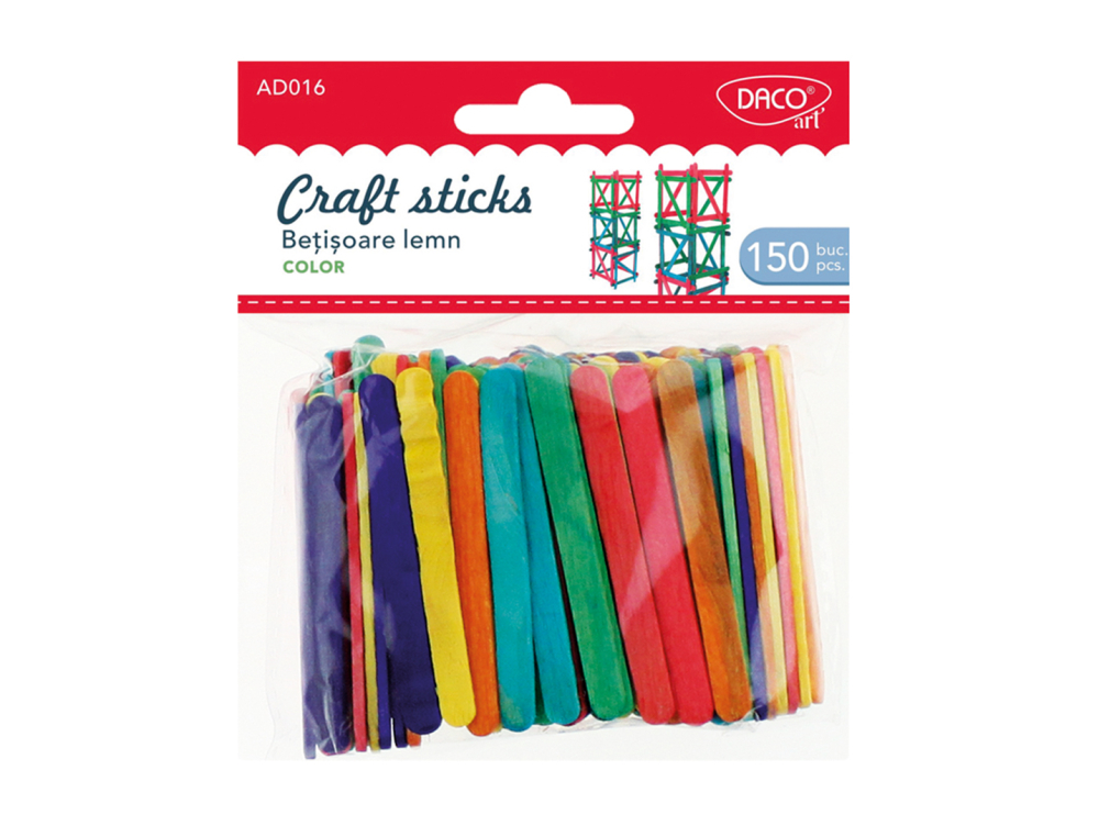 Accesorii craft 150/set Betisoare lemn Daco [1]