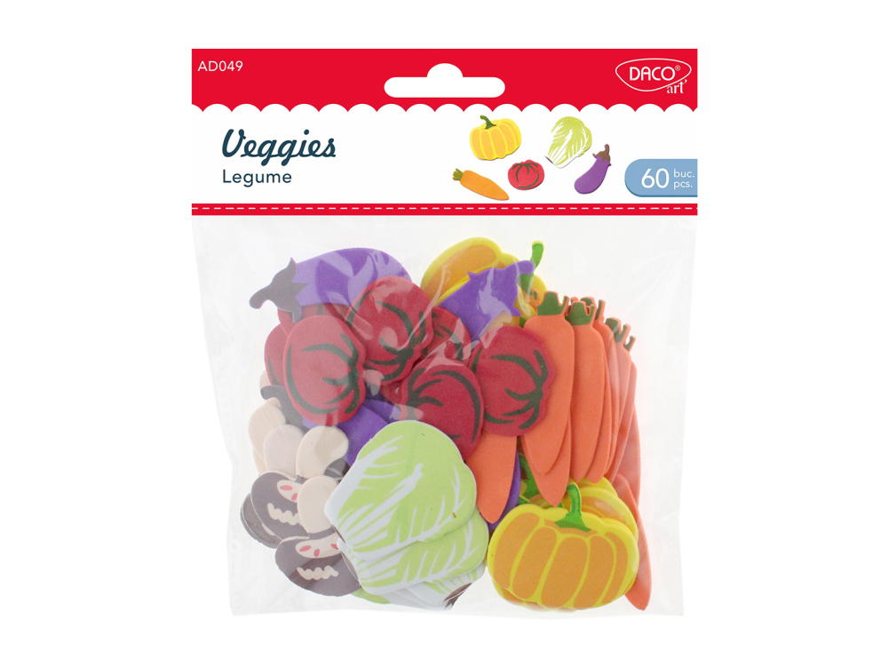 Accesorii craft spuma 60/set Legume Daco [1]