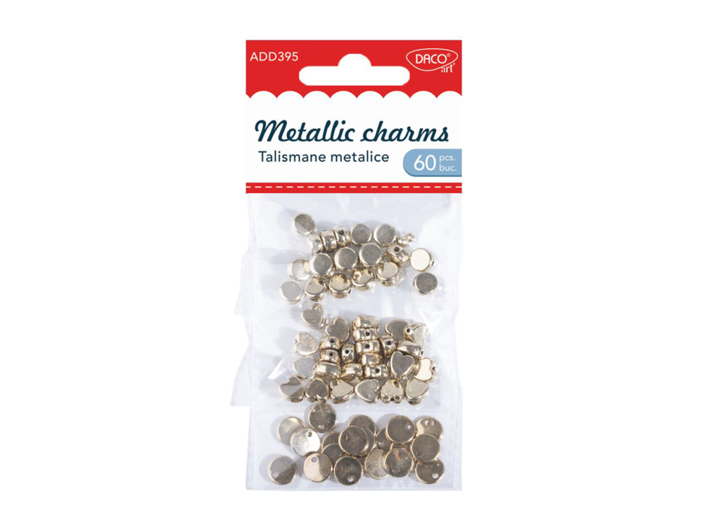 Accesorii craft - Talismane metalice 60/set Daco [1]