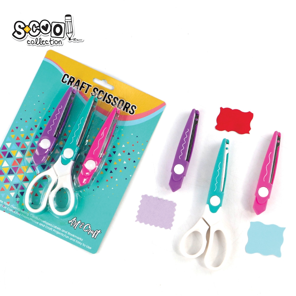 Accesorii craft foarfeca cu 3 lame interschimbabile S Cool Collection [2]