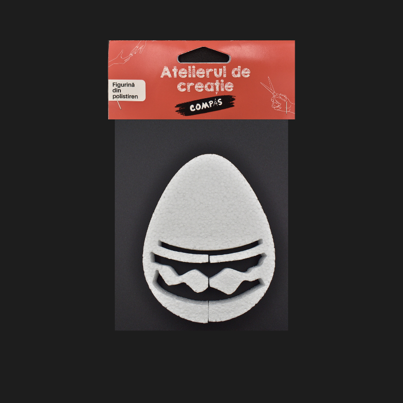 Accesorii craft ou polistiren decor 14x11cm grosime 2cm [1]