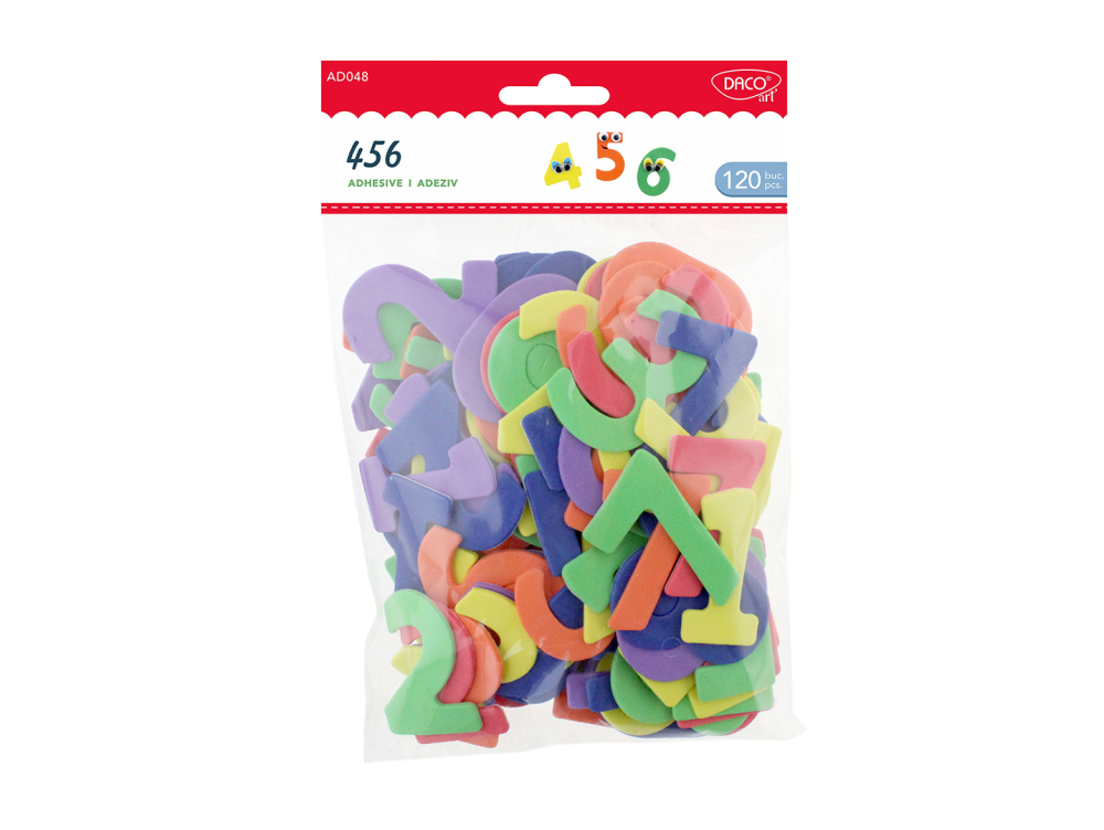 Accesorii craft spuma 120/set Cifre [1]