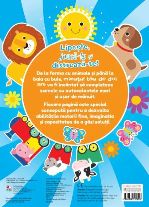 Activitati cu autocolante la 2 ani [2]