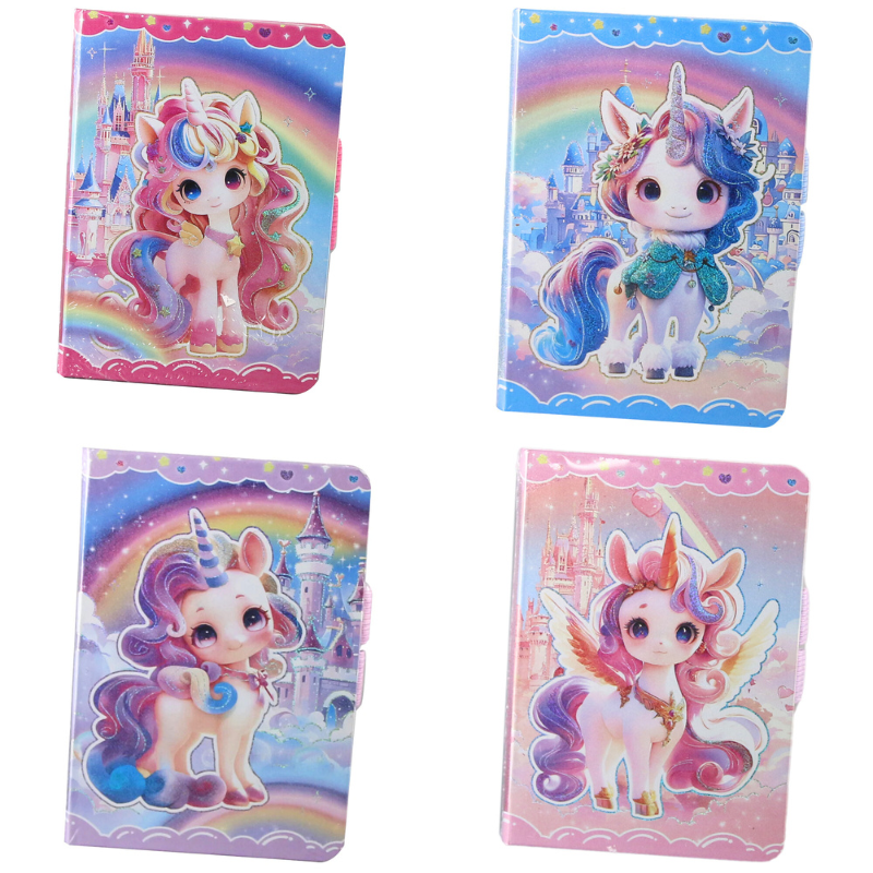 Agenda 10x14 cm unicorn fetita diferite modele [1]