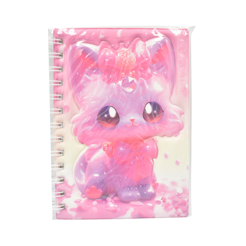 Agenda 13x17 cm pisicuta culori diferite [5]