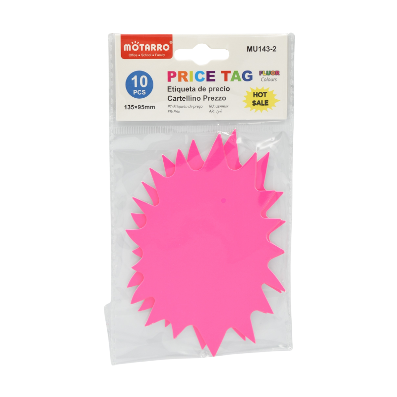 Eticheta de pret 10/set 135x95 mm Motarro [4]