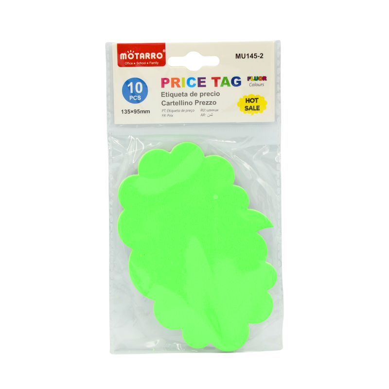 Eticheta de pret 10/set 135x95 mm Motarro [1]
