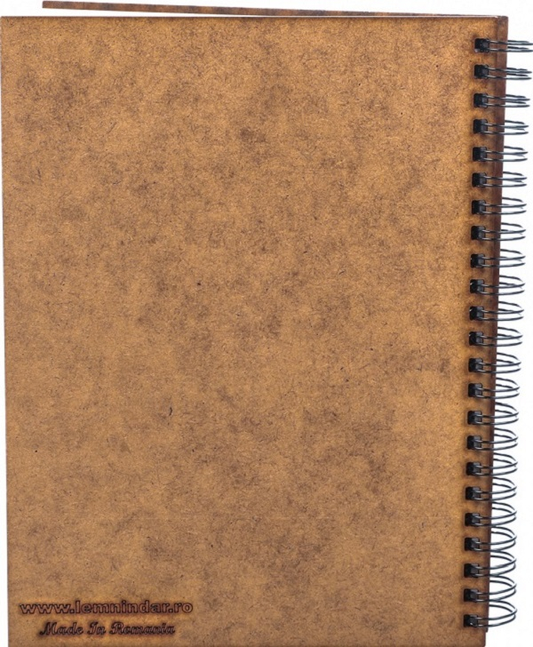 Agenda A5 personalizata din lemn Cea mai buna invatatoare [2]