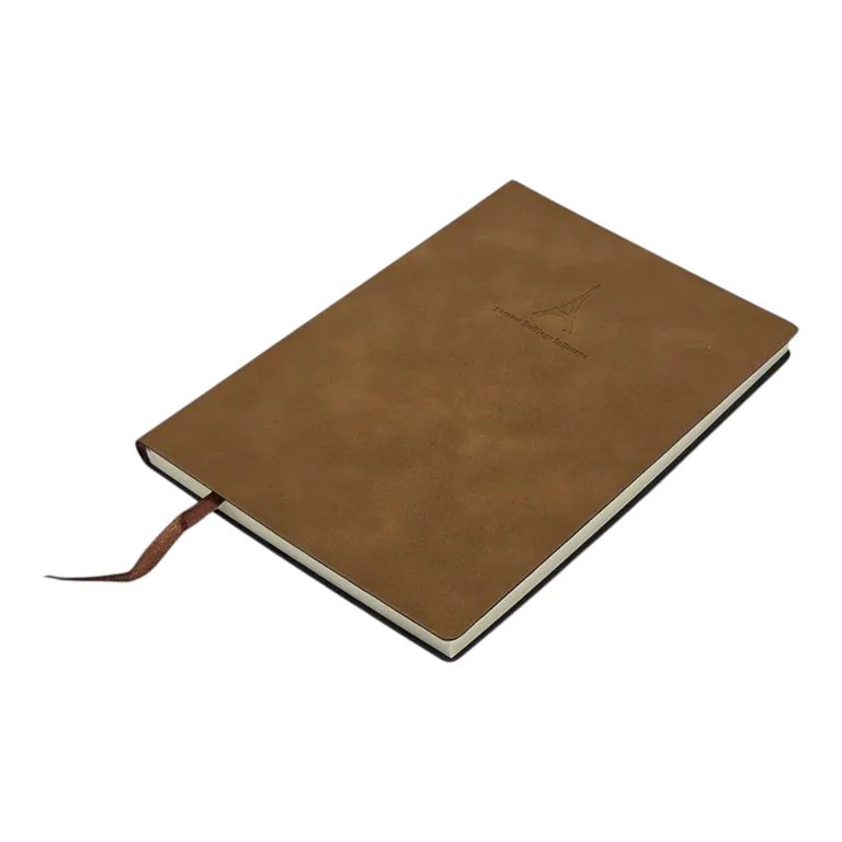 Agenda dictando cu emblema Turnul Eiffel 25cm /100file Duoguo culori diferite [4]