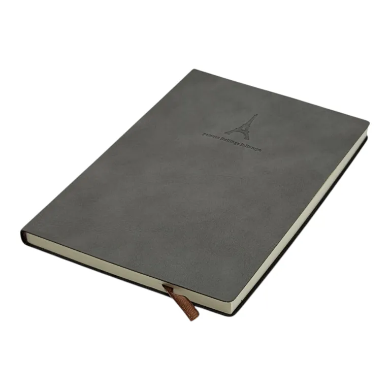 Agenda dictando cu emblema Turnul Eiffel 25cm /100file Duoguo culori diferite [3]