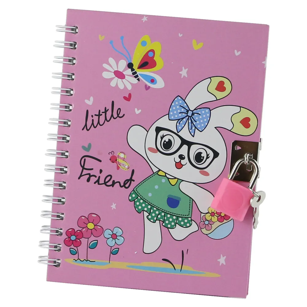 Agenda cu lacat 11x15 cm model iepuras [2]